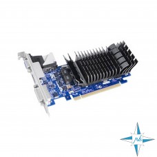 Видеокарта PCI-E 2.0, Asus GeForce 210 Silent, 32 bit, 1 Gb