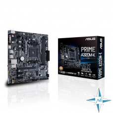 Материнская плата AM4, AMD, ASUS PRIME A320M-K/CSM