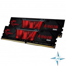 Модуль памяти DDR-4 noECC Unbuf DIMM, 32GB, G.Skill, 3200 U, 2Rx16, F4-3200C16D-32GIS