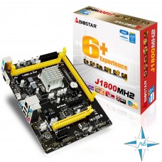 Материнская плата CPU on board, Intel, Biostar J1800MH2