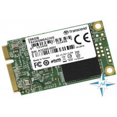 SSD mSATA SATA III, 256GB, Transcend, TS256GMSA230S