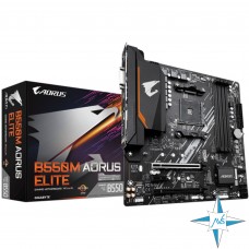 Материнская плата AM4, AMD, GIGABYTE B550M AORUS ELITE