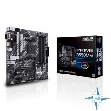 Материнская плата AM4, AMD, ASUS PRIME B550M-A