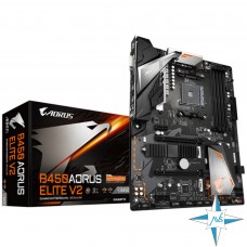 Материнская плата AM4, AMD, GIGABYTE B450 AORUS 