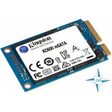 SSD mSATA SATA III, 512GB, Kingston, SKC600MS/512G