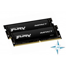 Модуль памяти DDR-4 noECC Unbuf SO-Dimm, 32GB, Kingston, 2666 U, 2Rx16, KF426S15IB1K2/32