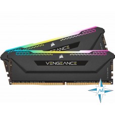 Модуль памяти DDR-4 noECC Unbuf DIMM, 16GB, Corsair, 3600 U, 2Rx8, CMH16GX4M2D3600C18