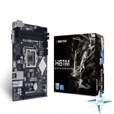 Материнская плата LGA 1155, Intel, Biostar H61MHV3