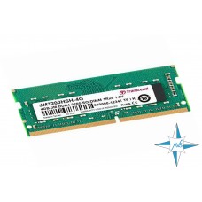 Модуль памяти DDR-4 noECC Unbuf SO-Dimm, 4GB, Transcend, 3200 U, JM3200HSH-4G  