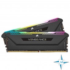 Модуль памяти DDR-4 noECC Unbuf DIMM, 32GB, Corsair, 3600 U, 2Rx16, CMH32GX4M2D3600C18