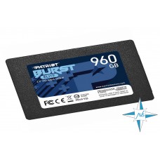 SSD 2.5" SATA III, 960GB,  Patriot, PBE960GS25SSDR