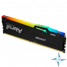 Модуль памяти DDR-5 noECC Unbuf DIMM,16GB, Kingston, 6000 U, KF560C40BBA-16