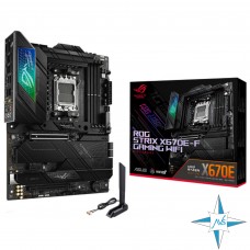 Материнская плата AMD, AM5, ASUS ROG STRIX X670E-F GAMING WIFI