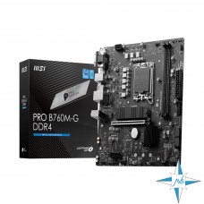 Материнская плата LGA 1700, MSI PRO B760M-G DDR4