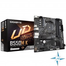 Материнская плата AM4, AMD, GIGABYTE  B550M K
