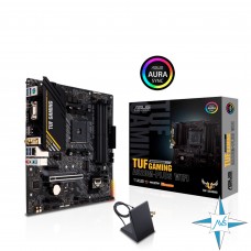 Материнская плата AM4, AMD, ASUS TUF GAMING A520M-PLUS WIFI