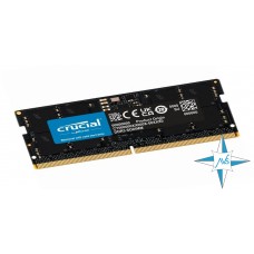 Модуль памяти DDR-5 noECC Unbuf SO-Dimm, 16GB, Micron, 5600 U, CT16G56C46S5  