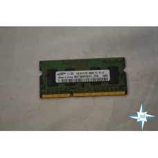 Модуль памяти DDR-3 noECC Unbuf SO-DIMM, 1Gb, Samsung M471B2873GB0-CH9, PC3-10600