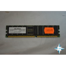 Модуль памяти DDR ECC Reg DIMM, 512 MB, Infineon Memory, HYS72D64500GR-7-B, PC2100R