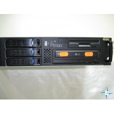 SERVER 2U RM 19" - CHENBRO NVIDIA MCP55S, 2x DualCore AMD Opteron 2214, 4 Gb RAM, SAS Adaptec RAID 3405 Disk Array 73 Gb