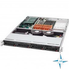 SERVER 1U RM 19" SuperMicro X6DHR-8G2 SAS/SATA Disk BackPlane 3,5" 4x