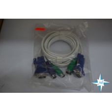 Кабель интерфейсный VGA, 2xPS/2 1,8m