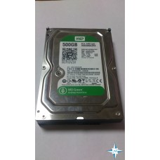 HDD 3.5" SATA-III 500Gb WD Green 64Mb WD5000AZRX