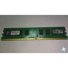 Модуль памяти DDR-2 noECC Unbuf DIMM, 1 GB, Kingston, 240 pin, CL3, KVR667D2N5/1G, DDR2-667, 1Rx8, 1.8V