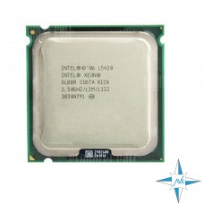 процессор LGA771 Intel® Xeon® Processor E5420 (12M Cache, 2.50 GHz, 1333 MHz FSB) #Part Number SLBBR