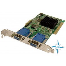 Видеокарта AGP, Matrox G45+MDHA16DLXB, 32 bit, 16MB