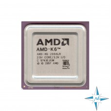 процессор Socket 7 AMD K6 Processor 200ALR (32К Cache, 200 MHz, 66 MHz FSB) #Part Number 200ALR