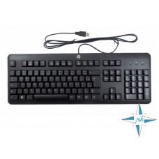 Клавиатура HP KU-1156, silver-black, USB