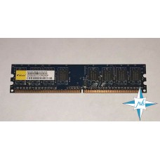 Модуль памяти DDR-2 noECC Unbuf DIMM, 512 MB, Elixir, 240 pin, CL5, M2Y51264TU88A2B-3C, DDR2-667, 1Rx8, 1.8V