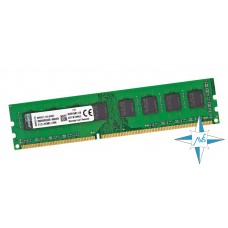 Модуль памяти DDR-3 noECC Unbuf DIMM, 8Gb, Kingston KVR16N11/8G 1600MHz PC-12800