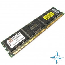 Модуль памяти DDR ECC Reg DIMM, 1 Gb, Kingston KVR400D8R3A/1G, 400 Mhz, PC3200
