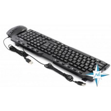 Клавиатура, Frime FKBS300KIT, black, USB