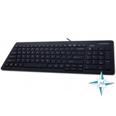 Клавиатура Canyon CNR key b6u, black, USB
