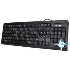 Клавиатура, Acme KS02, black, USB