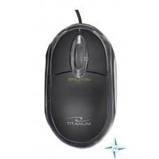 Мышь Titanum TK106, black, USB