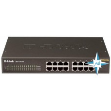  Коммутатор D-Link Switch, DES-1016D, порты 16xRJ45