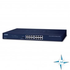 Коммутатор Planet Switch, FNSW-1601, порты 16xRJ45