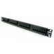 19" 1U Патч-панель 24 порта CAT5e UTP
