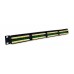 19" 1U Патч-панель 24 порта CAT5e UTP