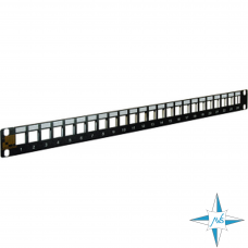 19" 1U Патч-панель модульная наборная 16 портов, без модулей