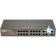  Коммутатор D-Link Switch, DES-1024D, порты 24xRJ45