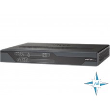 Маршрутизатор Cisco 800 model 881W, порты 4xRJ45