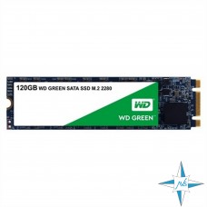 SSD M.2 2280 SATA-III 120Gb WD Green WDS120G2G0B
