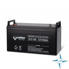 Батарея 12В 100 А/ч, Volter GE 12V-H 100Ah