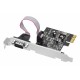 Контроллер Serial port, 1X RS-232, PCI Express Card, Delock, 128 byte