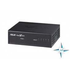 Коммутатор Asus, GigaX-1005, порты 5xRJ45